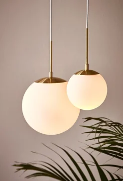 Grant 25 pendel E27, messing