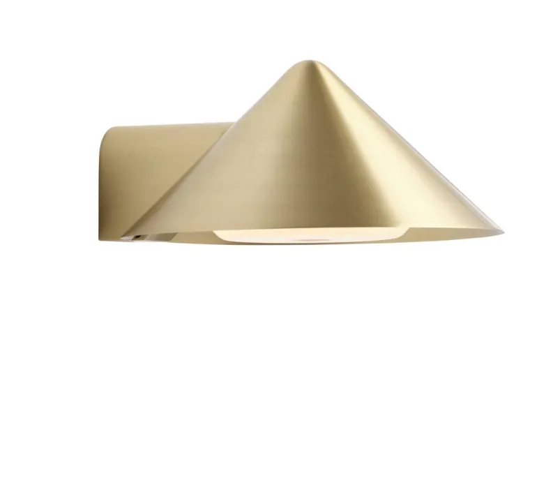 Grasp væglampe / batterilampe, messing