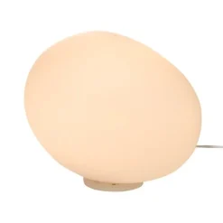 Gregg grande bordlampe on/off, hvid