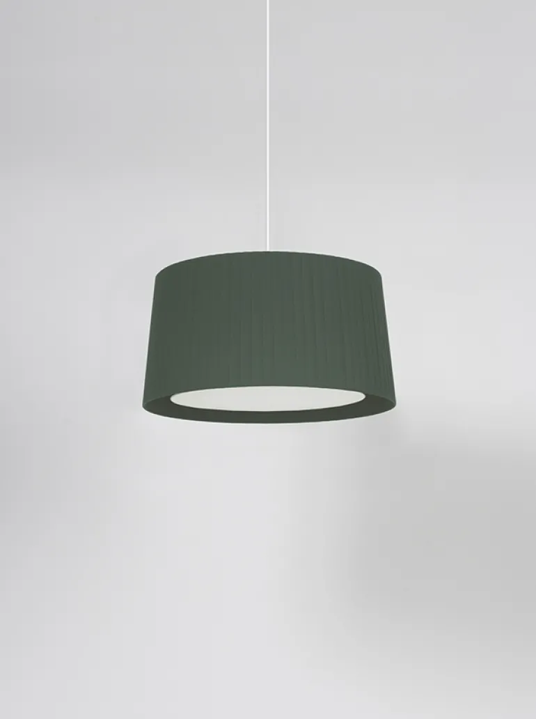 GT6 pendel Ø45, grøn m/hvidt ophæng