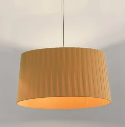 GT7 pendel, sennepsgul m/sort baldakin