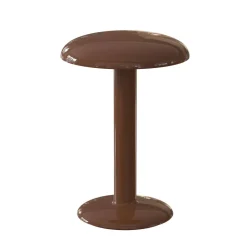 Gustave Bordlampe / Batterilampe, lakeret brun