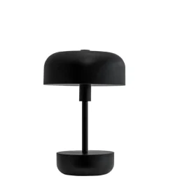Haipot portable bordlampe/batterilampe, sort