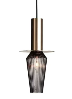 Harakiri pendel, gold/smoke