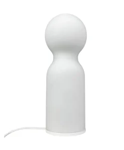 Harper kegle bordlampe, opal