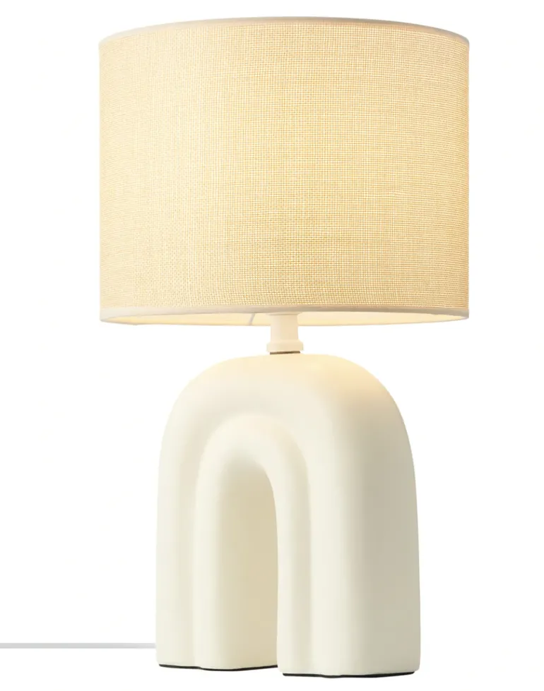 Haze bordlampe, beige