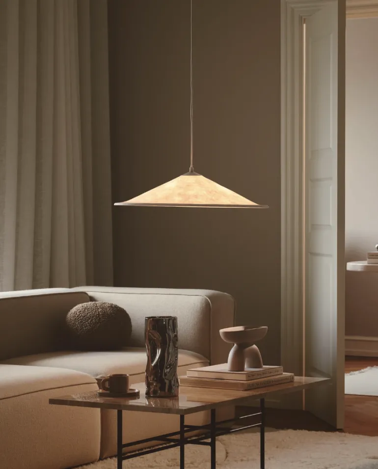 Hill 55 pendel, hvid