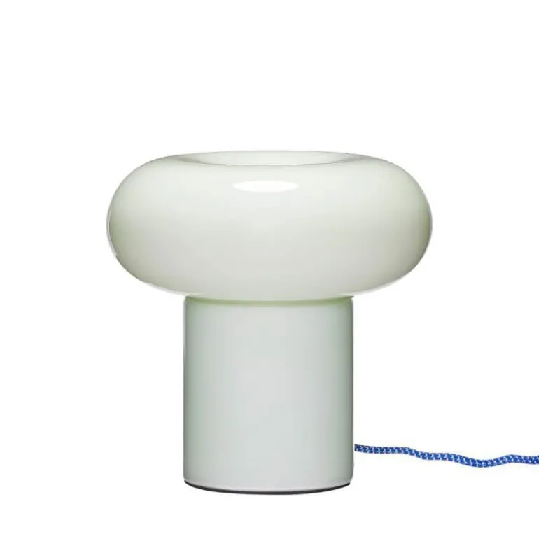 Hues bordlampe, lysegrøn