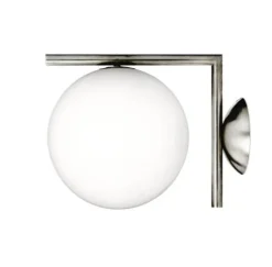 IC Light C/W2 væglampe / loftlampe, krom