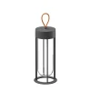 In Vitro Unplugged udendørs batterilampe, antracit