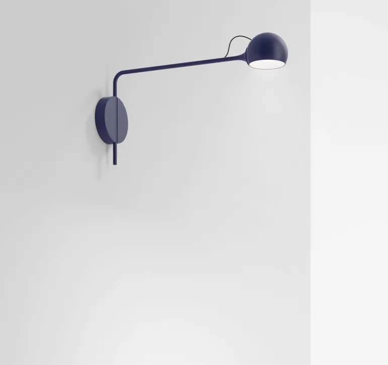 Ixa væglampe hardwired, blå