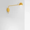 Ixa væglampe hardwired, gul
