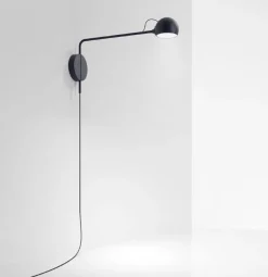 Ixa væglampe Plug, antrasit