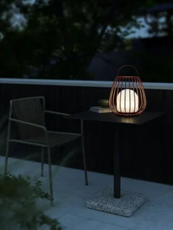 Jim To-Go batterilampe, rød