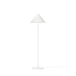 Keglen gulvlampe, hvid