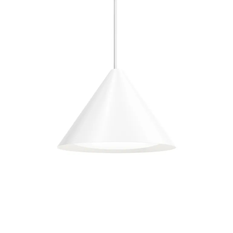 Keglen pendel Ø400, hvid