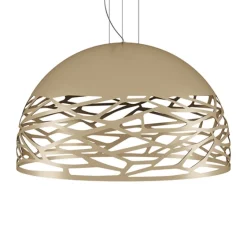 Kelly Large Dome pendel, mat pearl