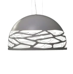 Kelly Medium Dome pendel, hvid