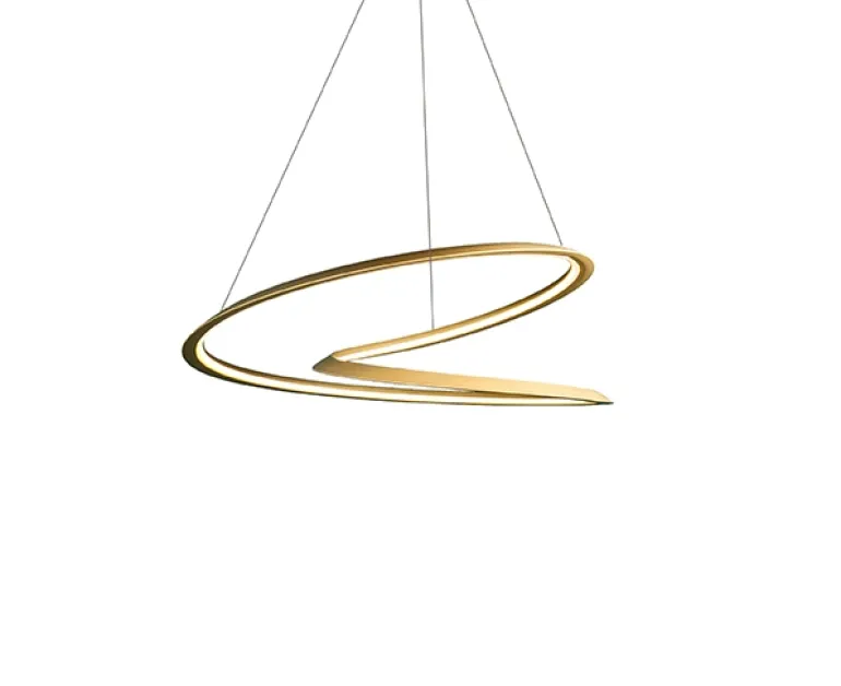 Kepler minor down pendel, guldfarvet