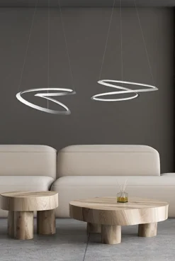 Kepler Petite down pendel, hvid