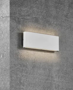 Kinver 26 udendørs væglampe LED, hvid