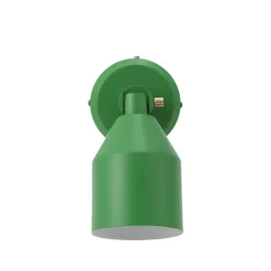 Klip væglampe, grøn