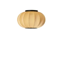 Knit-Wit Ø45 oval væglampe / loftlampe, sunrise