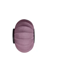 Knit-Wit Ø45 oval væglampe / loftlampe, bourgogne