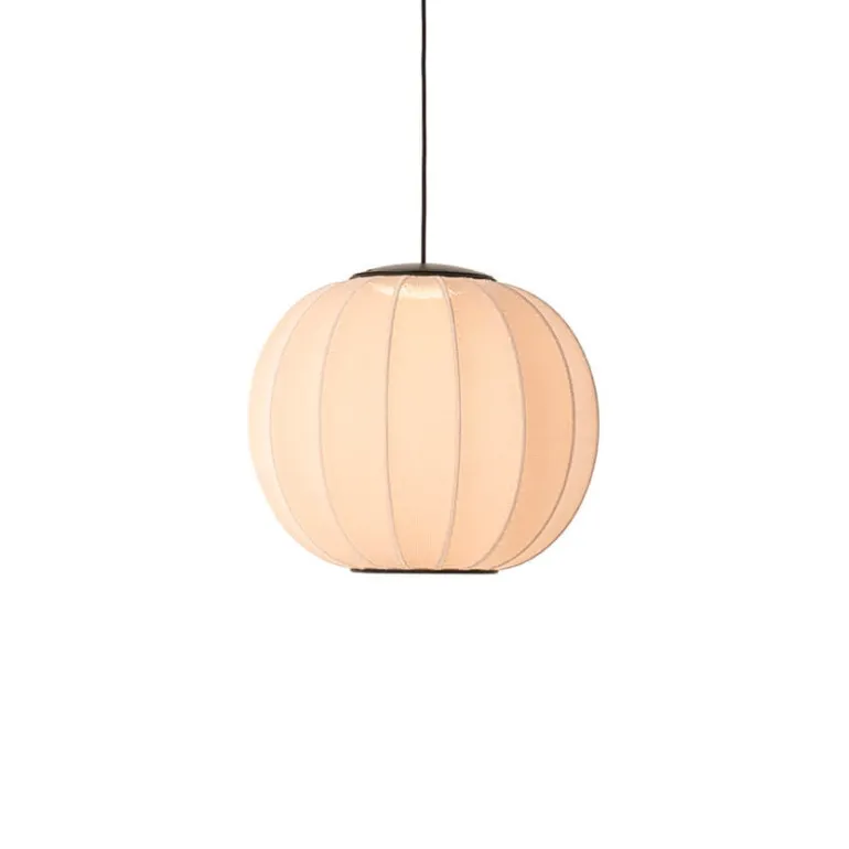 Knit-Wit Ø45 rund pendel LED, sandstone