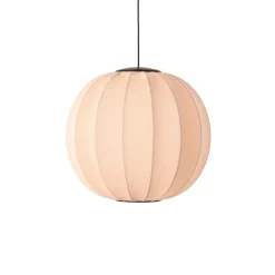 Knit-Wit Ø60 rund pendel LED, sandstone