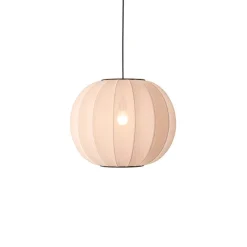 Knit-Wit Ø45 rund pendel, sandstone