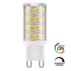 LED G9 4,1W 2700K, dæmpbar