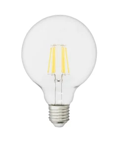 LED Pære Globe 8W Ø95 Klar - E27, Klar