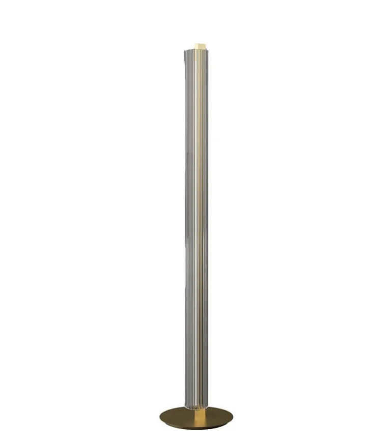 Lirra gulvlampe, messing