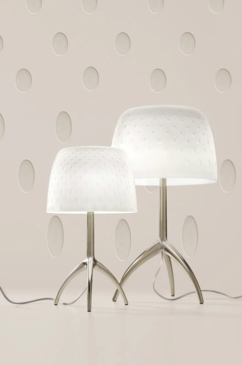 Lumiere Piccola '30 års jubilæum', bulles bordlampe m/dæmper