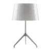 Lumiere XXS bordlampe, aluminium/hvid