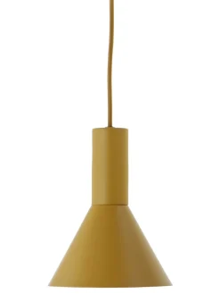 Lyss pendel, mat mandelfarvet