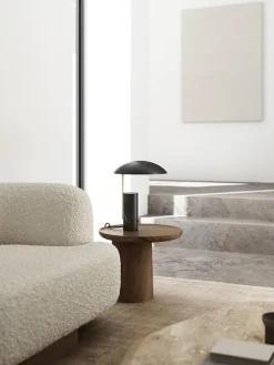 Mademoiselles bordlampe, sort