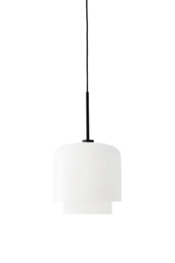 Megumi pendel Ø18, sort/opal