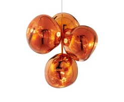 Melt lille lysekrone, kobber