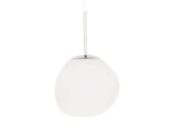 Melt mini pendel, opal/sølv