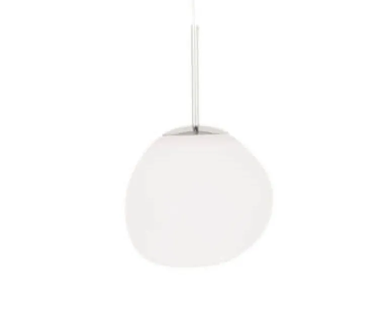 Melt mini pendel, opal/sølv