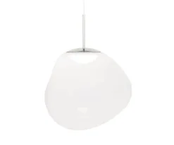 Melt pendel, opal/sølv