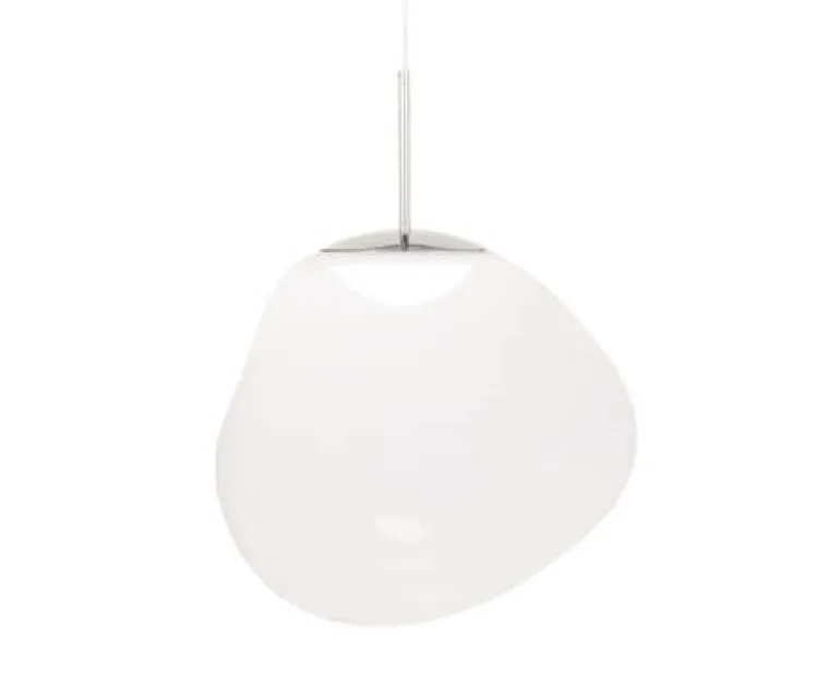 Melt pendel, opal/sølv