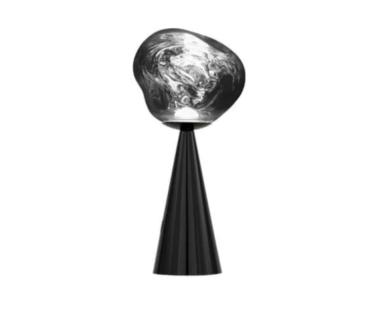 Melt Portable bordlampe / batterilampe, sort