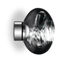 Melt Surface mini væglampe / loftlampe, sølv