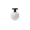 Memoir loftlampe 120, sort/opal