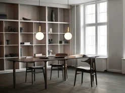 Miira 1 Large pendel, messing/opal