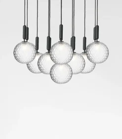 Miira 13 Large pendel, optic/rock grey