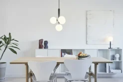 Miira 4 pendel, grå/opal